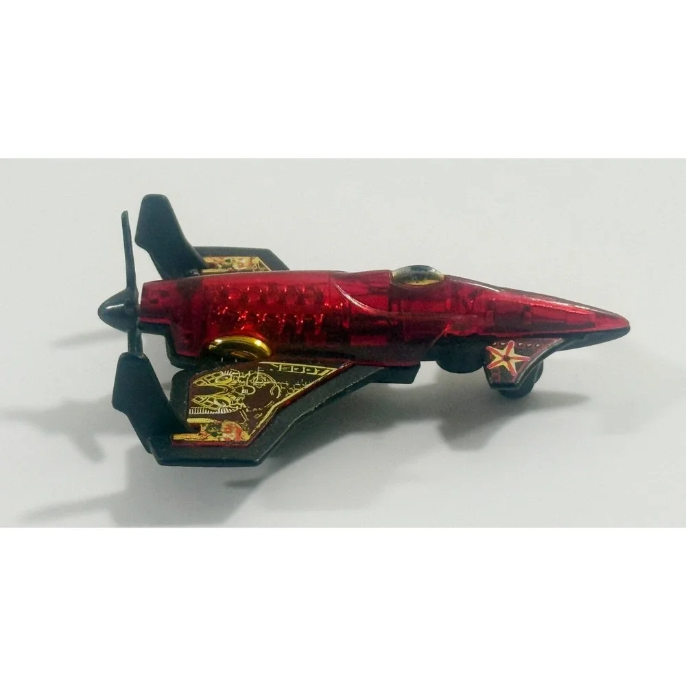 Hot Wheels Red Metal Die-cast Jet Poison Arrow Airplane Aircraft SEE DESCRIPTION